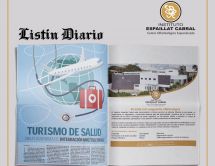 Leer noticia sobre:   31 August 2018  
  Sección especial Turismo de Salud.  Listín Diario 
