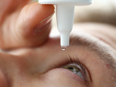 Is it safe to use over-the-counter eye drops?