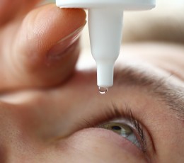 Is it safe to use over-the-counter eye drops?